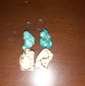 Turquoise & Sterling Silver Earrings
